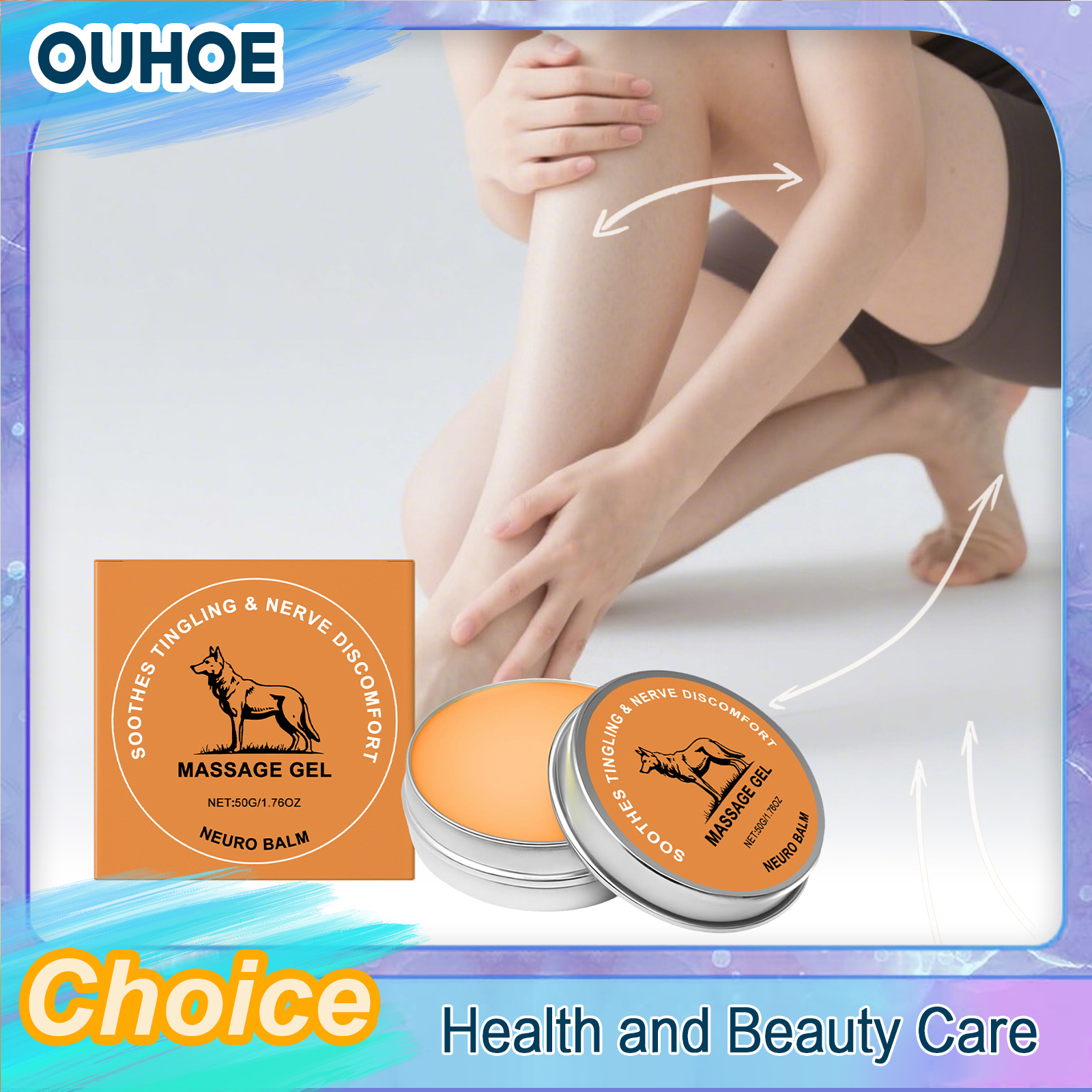 Skincare Herbal - Joint Massage Soothing Balm Relief Nerve