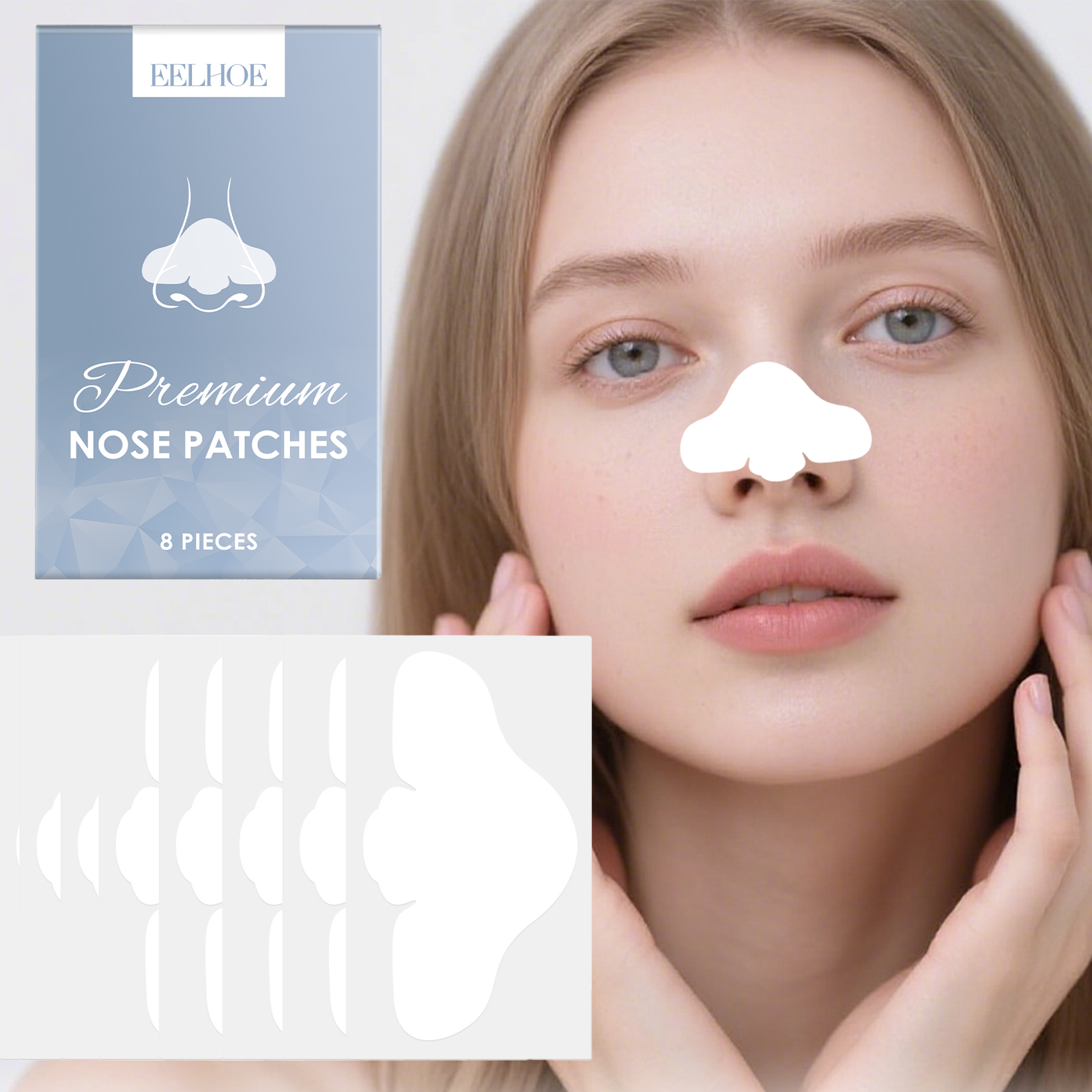 Skincare Oil Control - 8 Pcs Gentle & Nourishing Nose