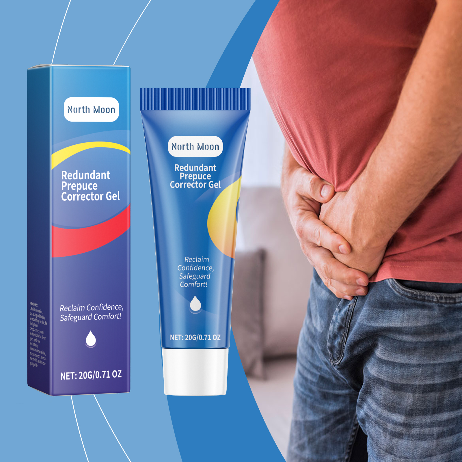 Skincare Herbal - Men's Repair Gel - Herbal Infused