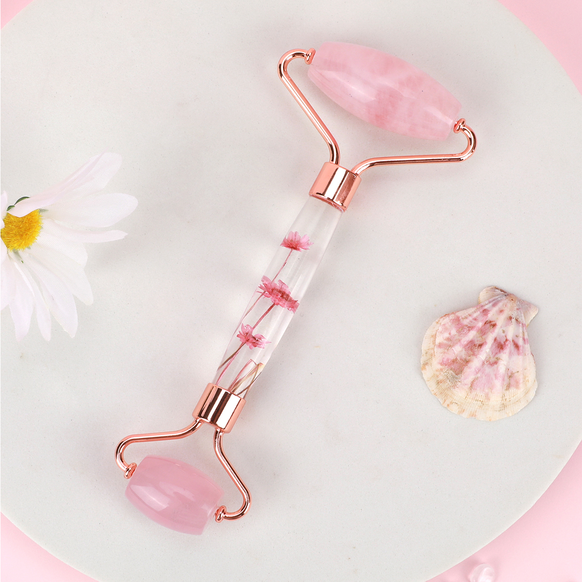 Skincare Scora - Natural Jade Roller Massager for Face