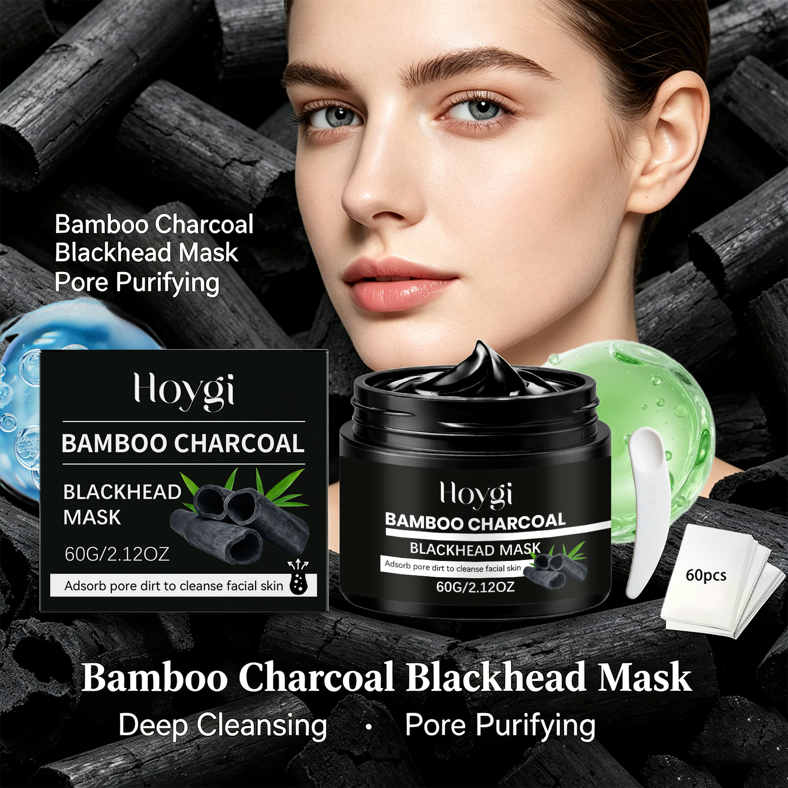 Bamboo Charcoal Blackhead Remo - Skincare China 评论和价格
