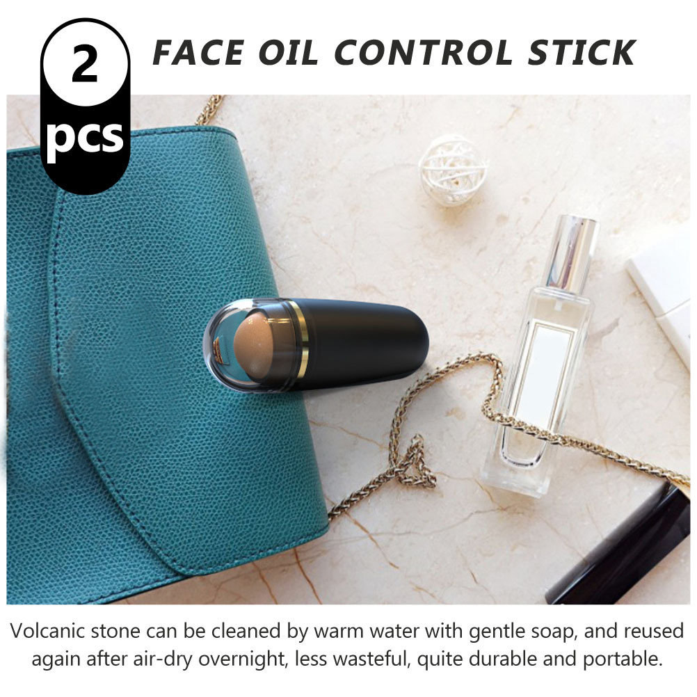 2Pcs Facial Oil Control Roller - Skincare Oil Control 评论和价格