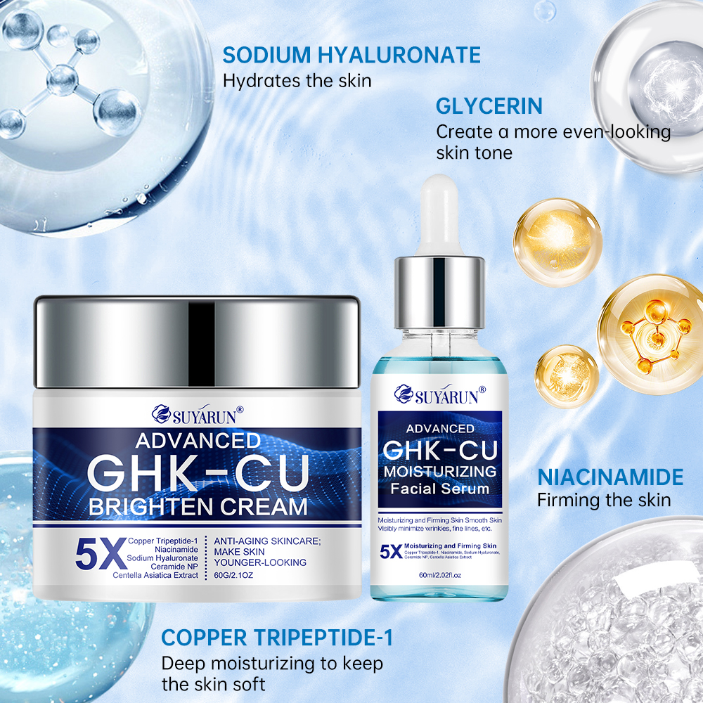 SUYARUN GHK-CU Cream & Serum - - Skincare Oil Control 评论和价格