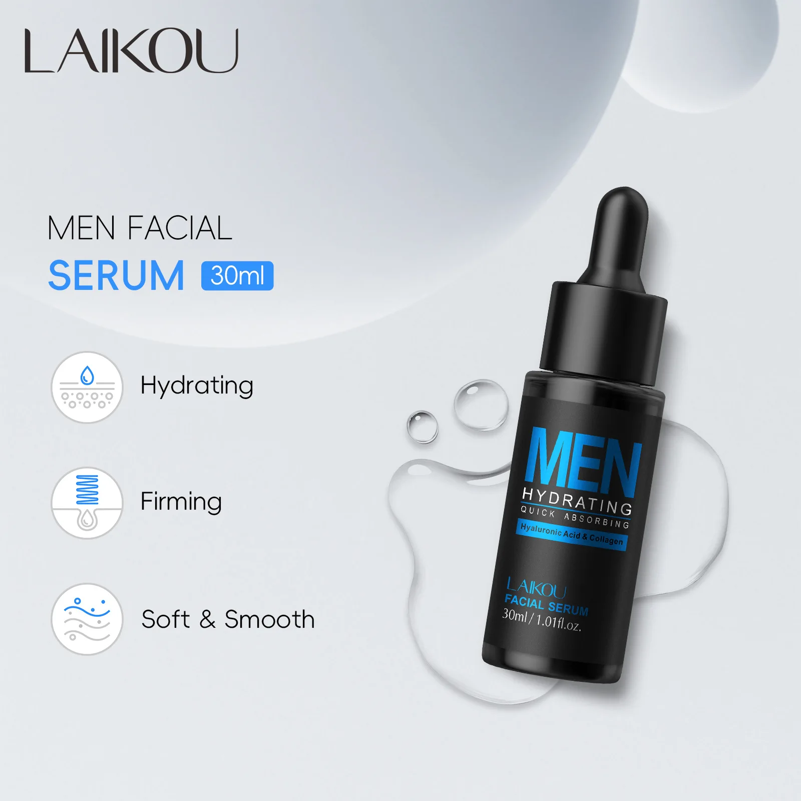 Mens 30ml Facial Serum Hydrati - Skincare Oil Control 评论和价格