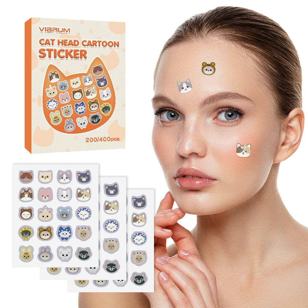 1/2Box Cute Cat Head Cartoon A - Skincare China 评论和价格