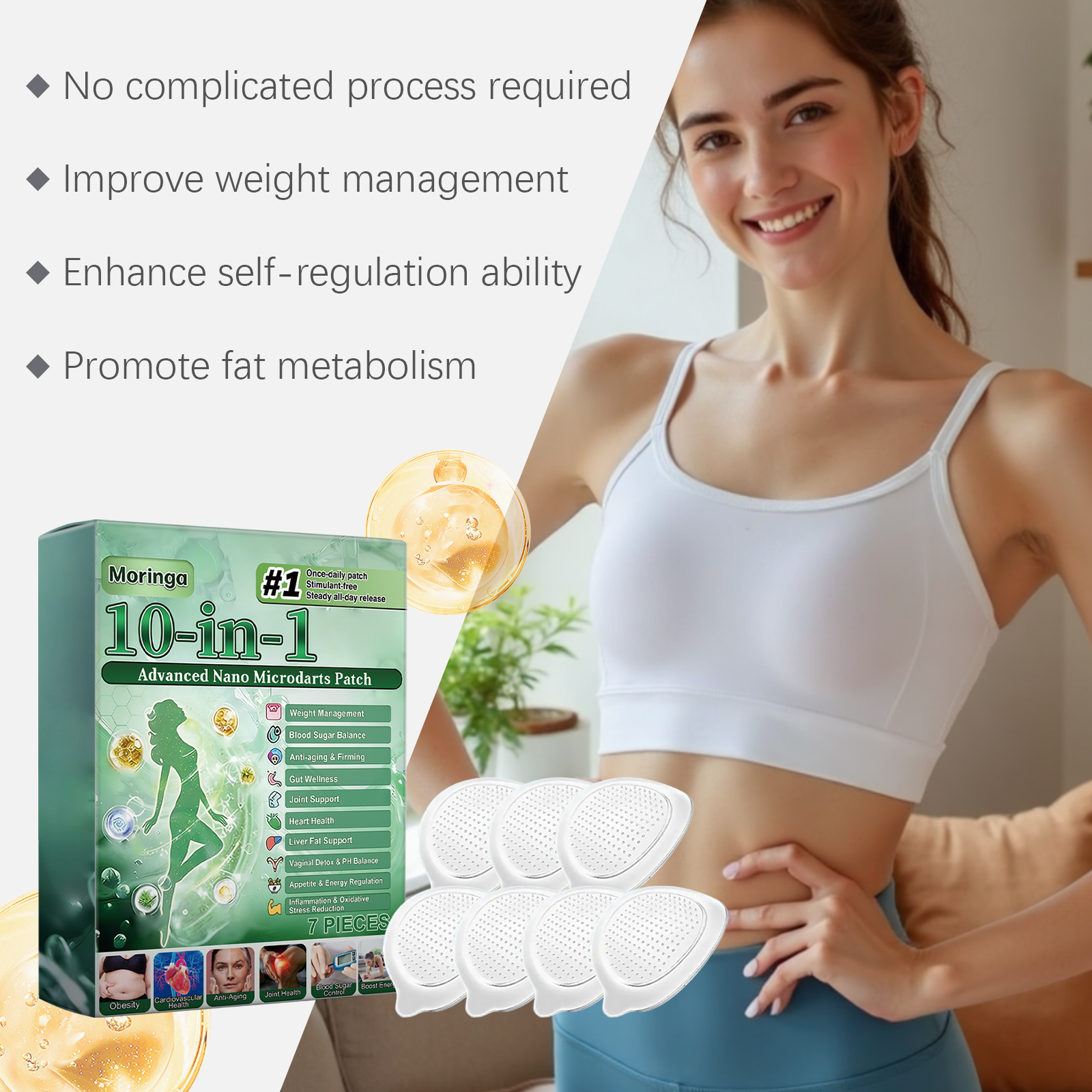 10in1 Moringa Microdart Patch  - Skincare Oil Control 评论和价格