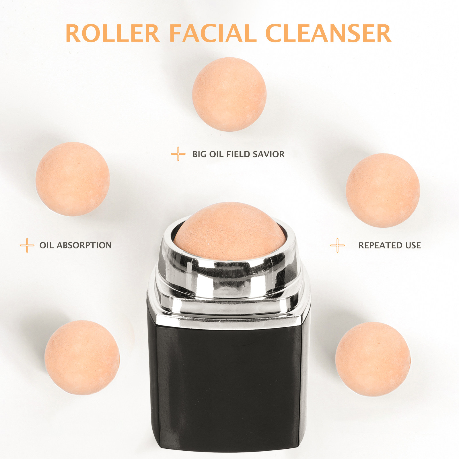 1Pcs Mini Volcanic Facial Oil  - Skincare Oil Control 评论和价格