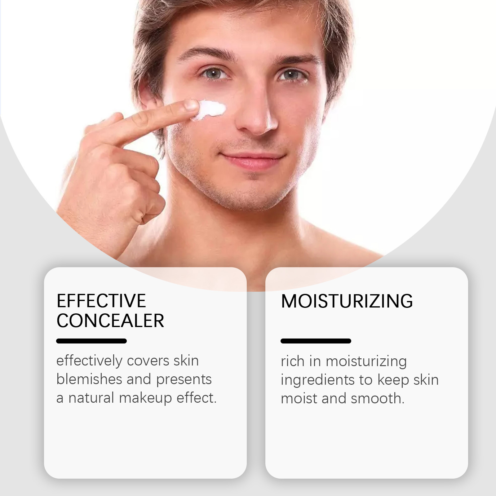 EELHOE BB Cream for Men Cosmet - Skincare Oil Control 评论和价格
