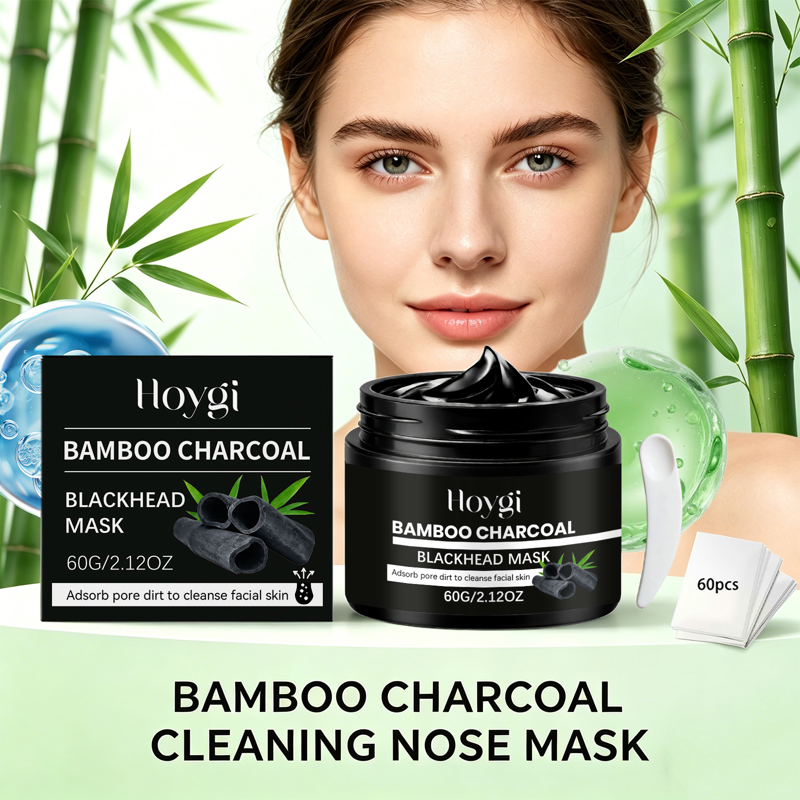 Bamboo Charcoal Blackhead Remo - Skincare China 评论和价格