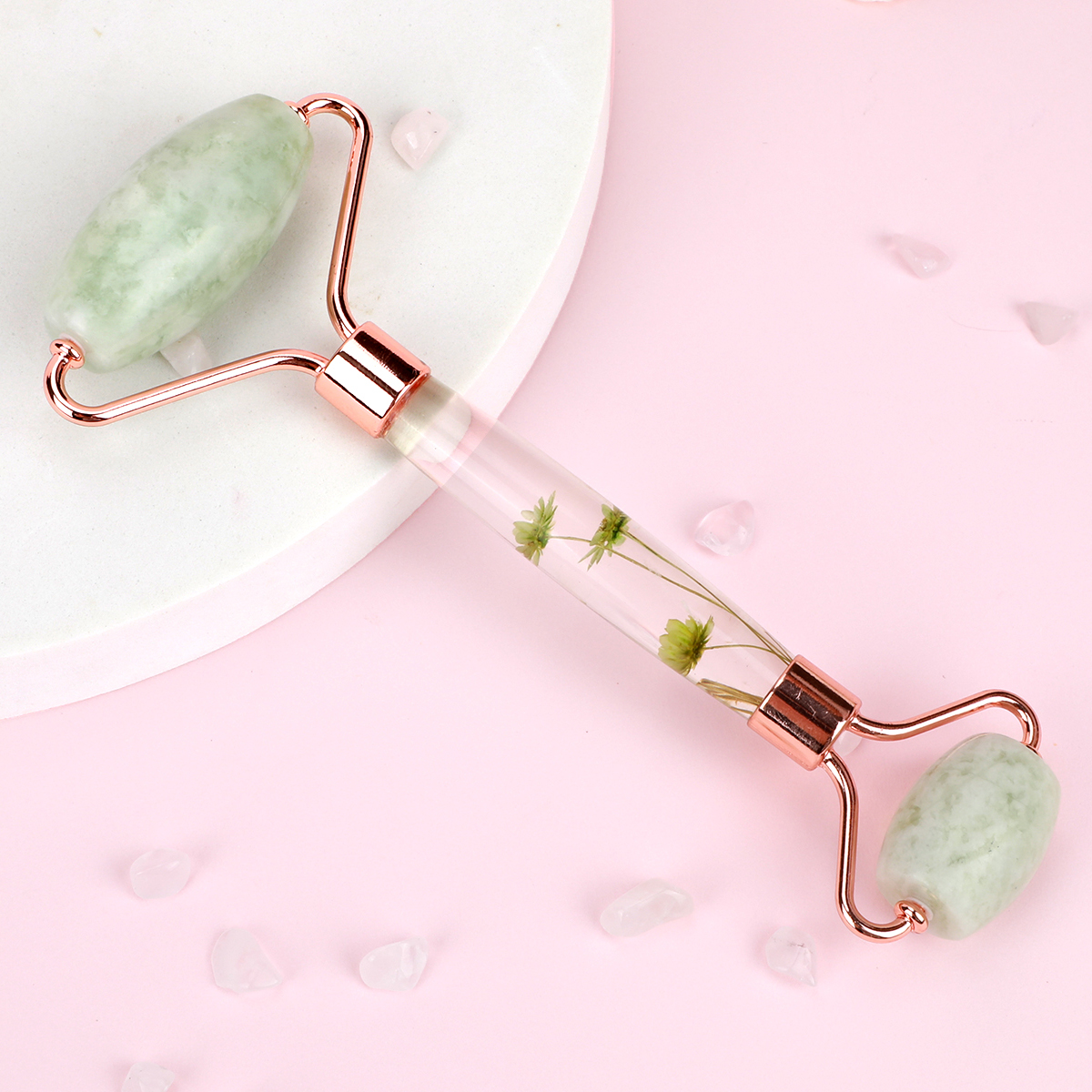 Natural Jade Roller Massager f - Skincare Scora 评论和价格